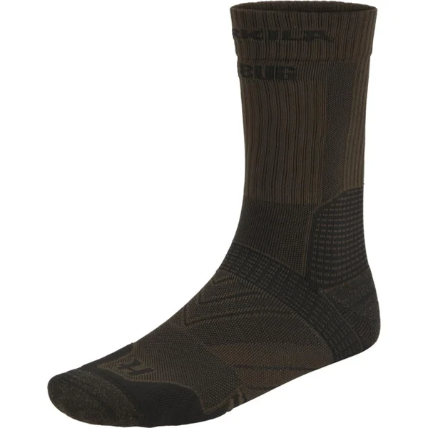 Harkila Trail Socks Dark Olive/Willow Green