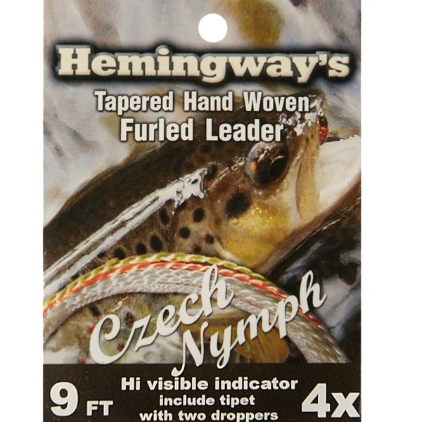 Hemingway Furled Leader Czech Nymph
