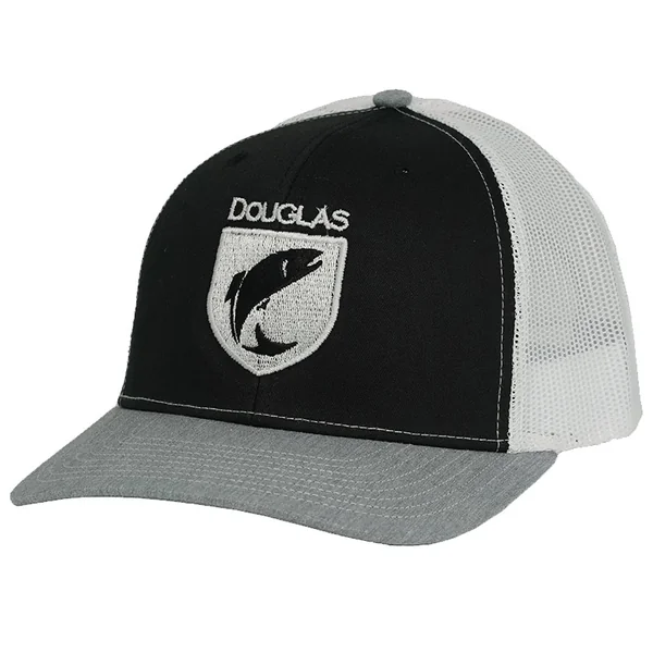 High Crown Hat – Black/White/Gray (93140)