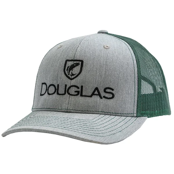 High Crown Hat – Heather Gray/Dark Green (93053)