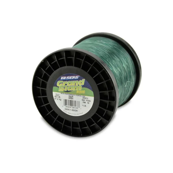 Hi-Seas Grand Slam Mono 1 lb. Spool Green GSM-1-60GR