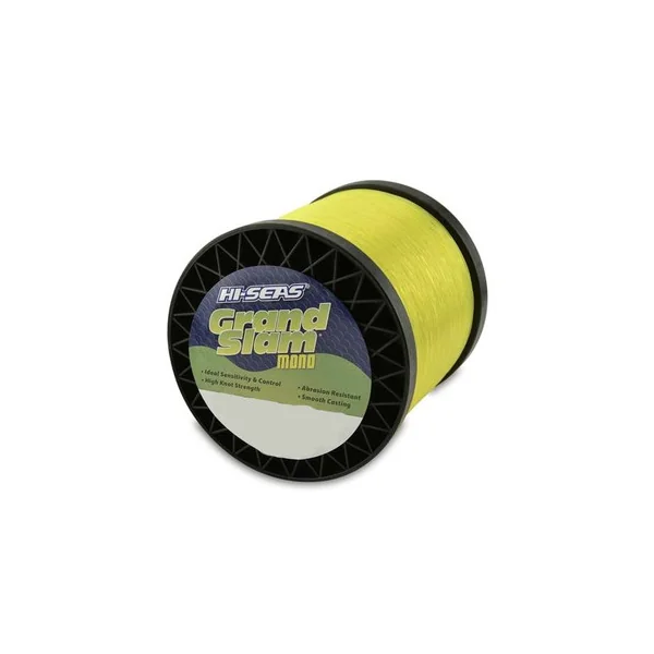 Hi-Seas Grand Slam Mono 2 lb. Spool Fluorescent Yellow GSM-2-60FY