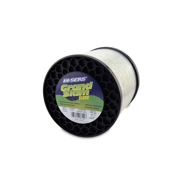 Hi-Seas Grand Slam Mono 5 lb. Spool Clear GSM-5-300CL