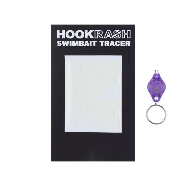 Hook Rash Swimbait Glow-In-The-Dark Night Tracer