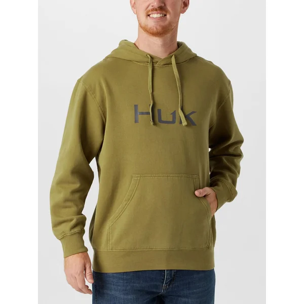 Huk Logo Hoodie Sand Piper