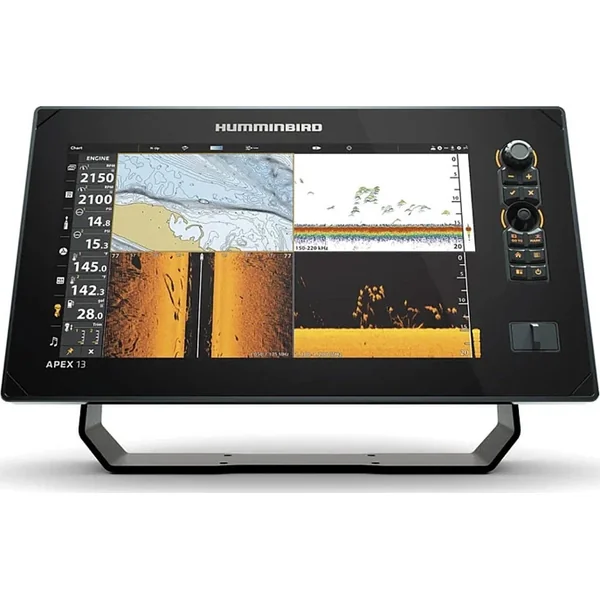 Humminbird APEX 19 GPS Chart Plotter & Fish Finder with CHIRP 2D, MEGA DI+, MEGA SI+ (No Transducer)