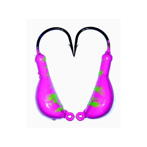 JoeBaggs Tackle Blackfish Tog Jigs 3/4oz Pink/Green