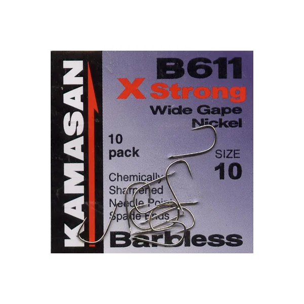 Kamasan B611 Barbless Hooks