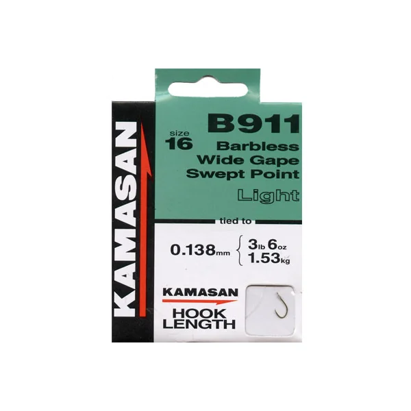 Kamasan B911 Hooks To Nylon