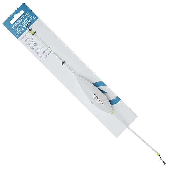 Kinetic Bombette Non-Tangle Floating - White 1pc