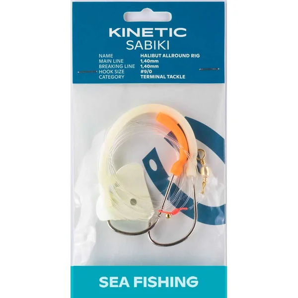 Kinetic Sabiki Halibut Allround #9/0 Glow