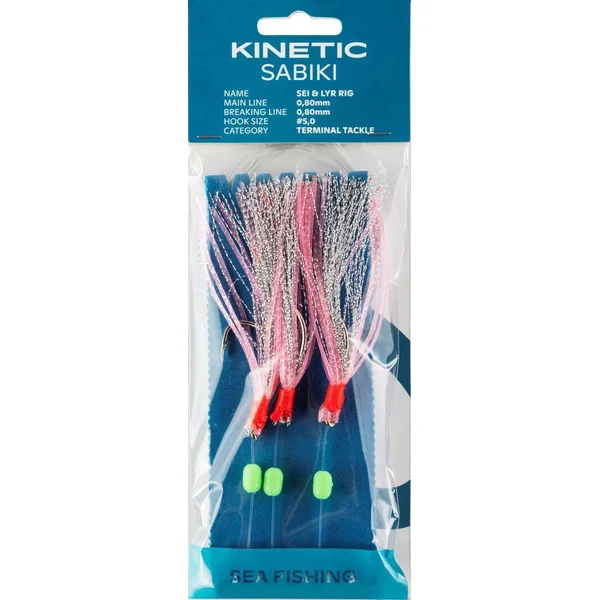 Kinetic Sabiki Sei & Lyr #5/0 Pink