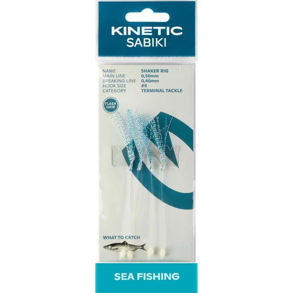 Kinetic Sabiki Shaker #6 Feather Rig