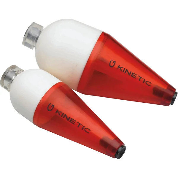 Kinetic Super Plug Red/White 2pc