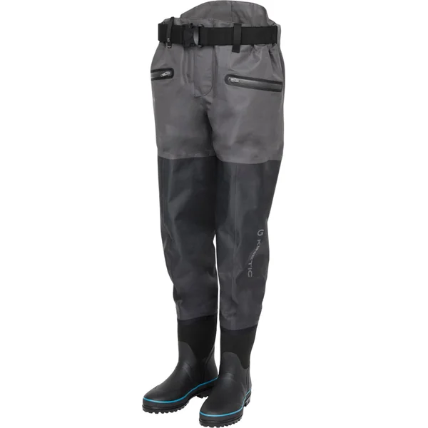 Kinetic X5 Waist Boot Foot Waders - Boulder Grey