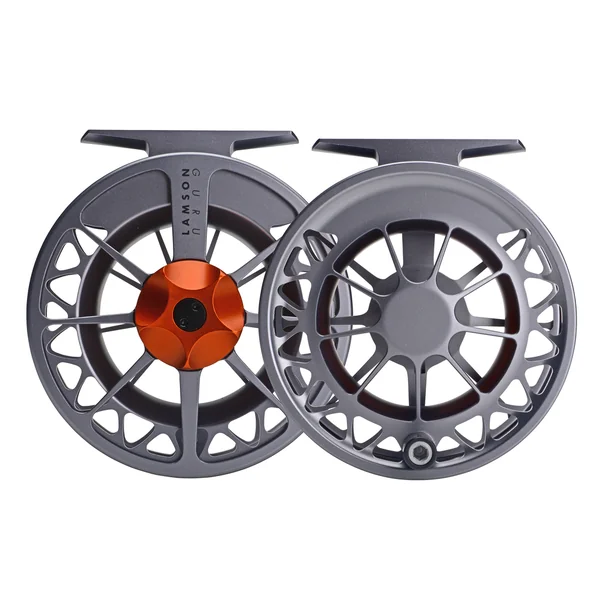 Lamson Guru Series II Fly Reel Grey/Orange