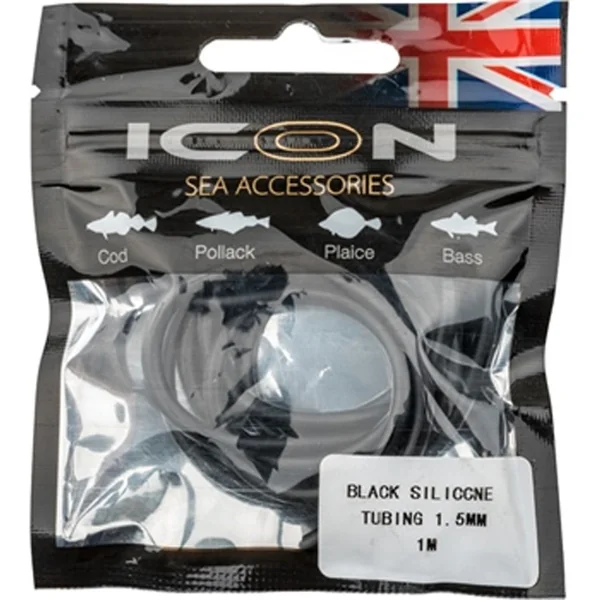 Leeda ICON Black Silicone Tubing