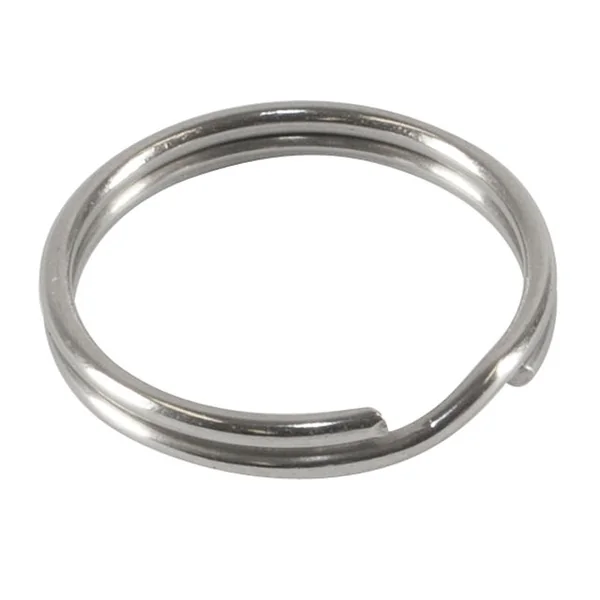 Lineaeffe Stainless Steel Split Ring 10pc