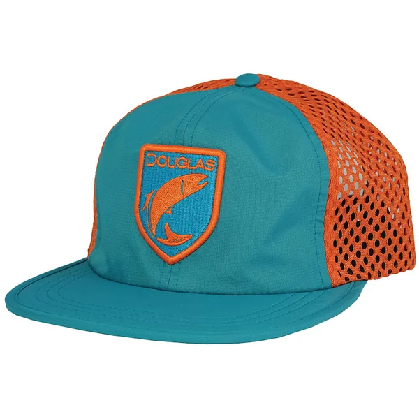 Lite Active Mesh Hat – Teal/Orange (93143)