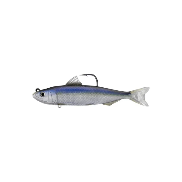 LIVETARGET Spanish Sardine Swimbait - 4-1/2in - Silver/Blue