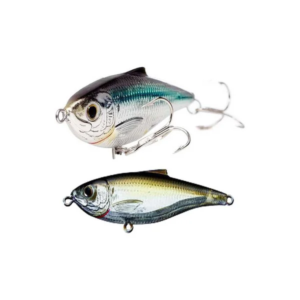 LIVETARGET SST90F Scaled Sardine Twitchbait Lure 902 Natural/Metallic