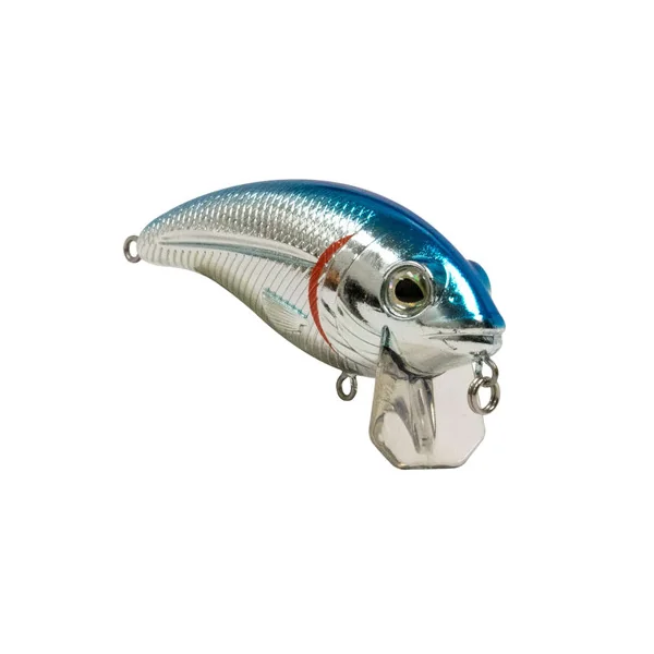 Livingston Lures 8007 Bull Nose Crankbait - Blue Back Chrome Shad
