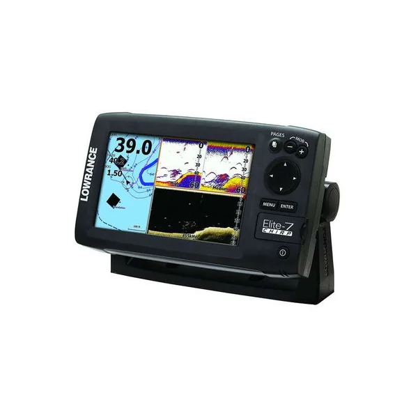 Lowrance 000-11665-001 Elite-7 CHIRP Base Fishfinder/Chartplotter