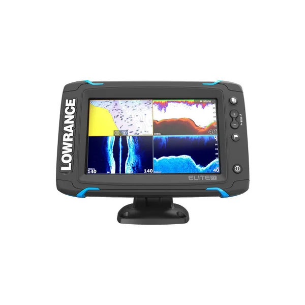 Lowrance 000-12419-001 Elite-7 Ti Touch Combo w/ TotalScan Transom Mount Transducer