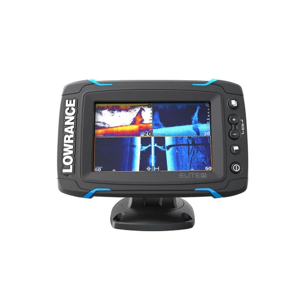 Lowrance 000-12423-001 Elite-5 Ti Touch Combo w/ TotalScan Transom Mount Transducer