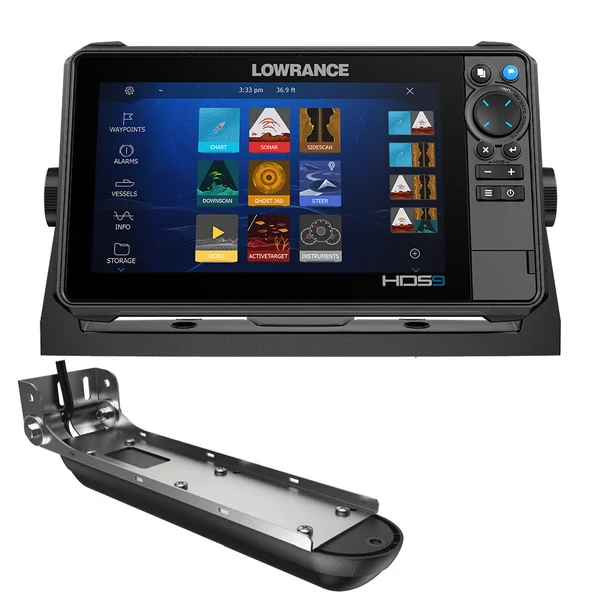 Lowrance HDS PRO 9 - w/ Preloaded C-MAP DISCOVER OnBoard Active Imaging HD Transducer [000-15981-001]