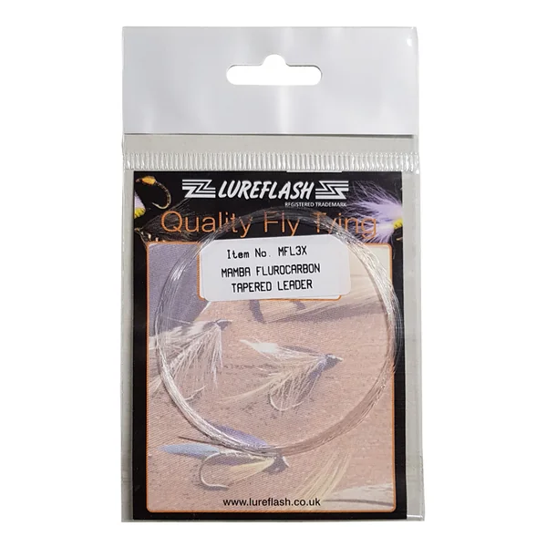 Lureflash Mamba Flurocarbon Tapered Leader