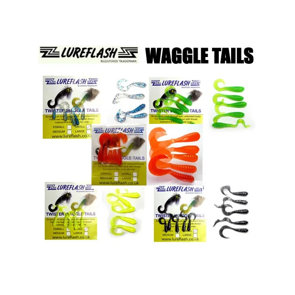 Lureflash Twister Waggle Tails