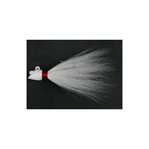 MagicTail Smiling Bill Bucktail - 1.5oz - White