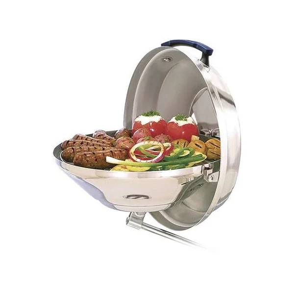 Magma A10-104 Marine Kettle Charcoal Grill w/ Hinged Lid