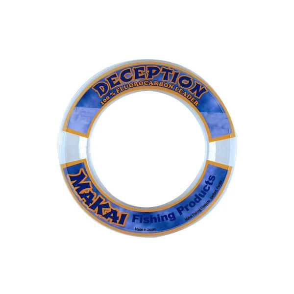 Makai Deception Fluorocarbon Leader 50yds 20lb Test - Clear