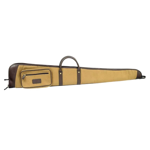 Maremmano Tan Canvas & Leather Gun Slip