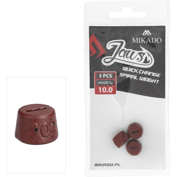 Mikado Jaws Exchangable Weight - For Screws - Jaws Quick Change Spiral