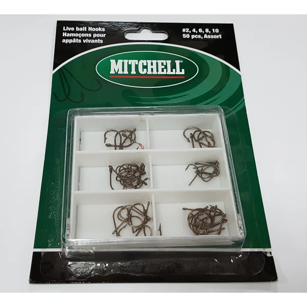 Mitchell Assorted Live Bait Hooks