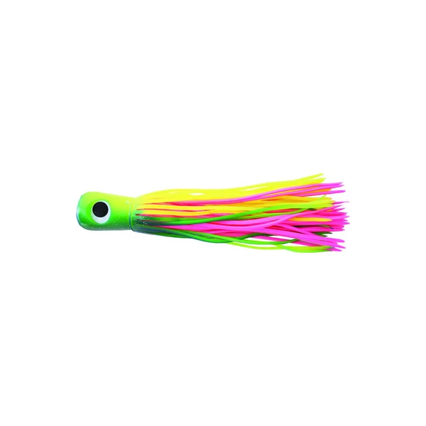 Mold Craft 7300SC Standard Super Chugger Lures Unrigged 13 Green/Yellow/Pink