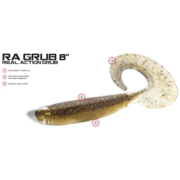 Molix RA Grub 8in 1pc