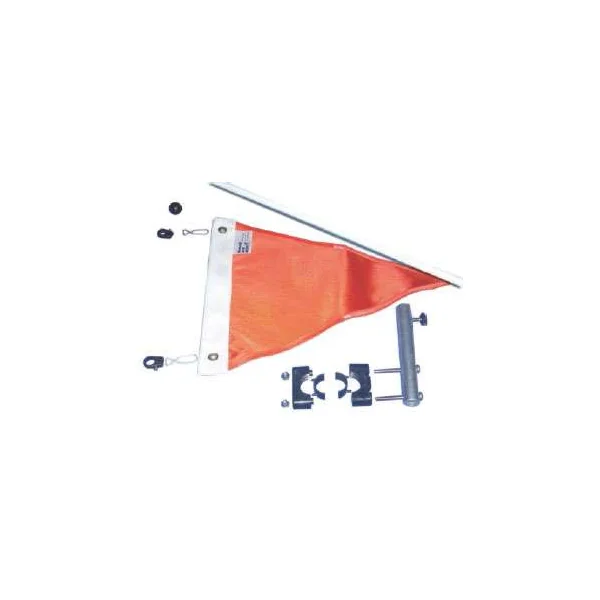 Monarch 12'' Triangular Ski Flag with Rod and Mount