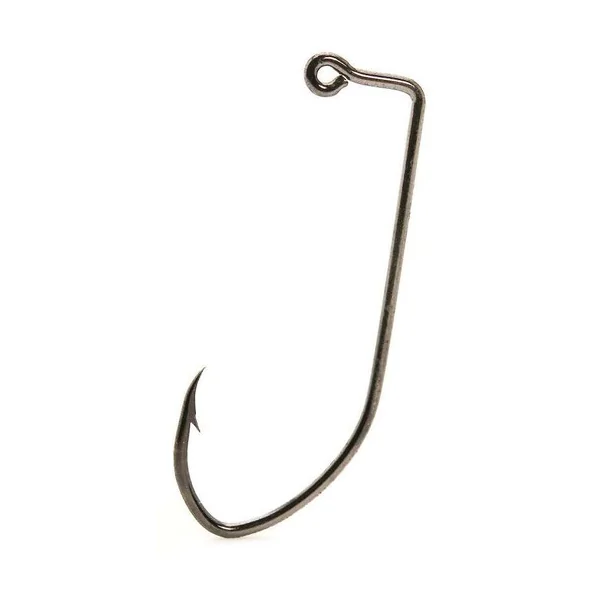 Mustad 32500 1X Skipjack Black Nickel Jig Hooks - 1000 Pack - 2/0