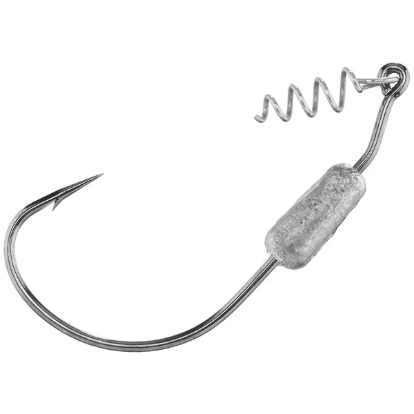 Mustad Power Lock Plus Spring Keeper Weighted Hook 3pk