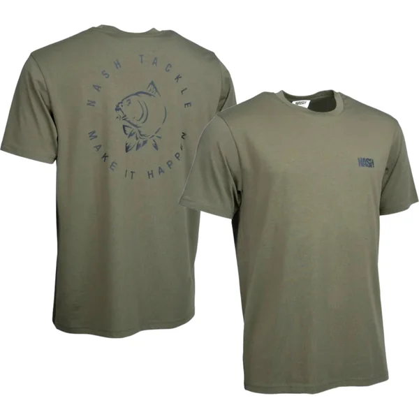 Nash Make It Happen Carp Logo T Shirt
