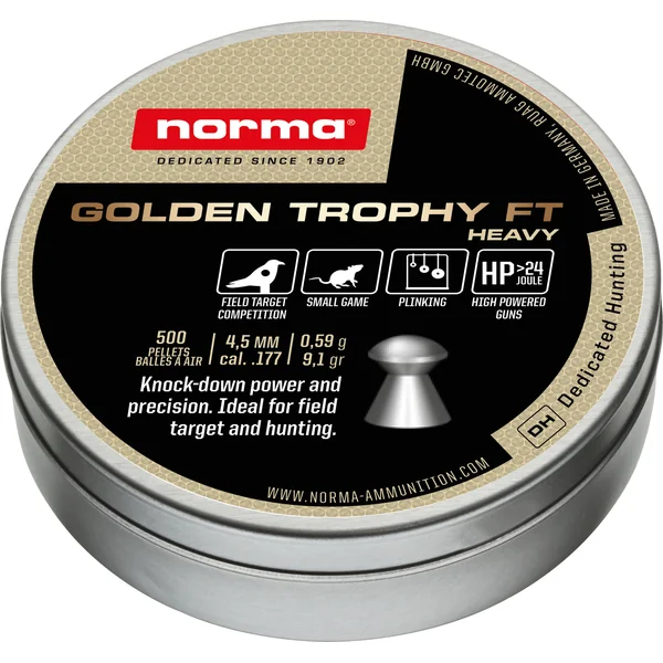Norma Golden Trophy FT Heavy .177 Pellets