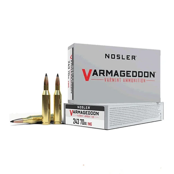 Nosler Varmageddon Varmint FB Tipped