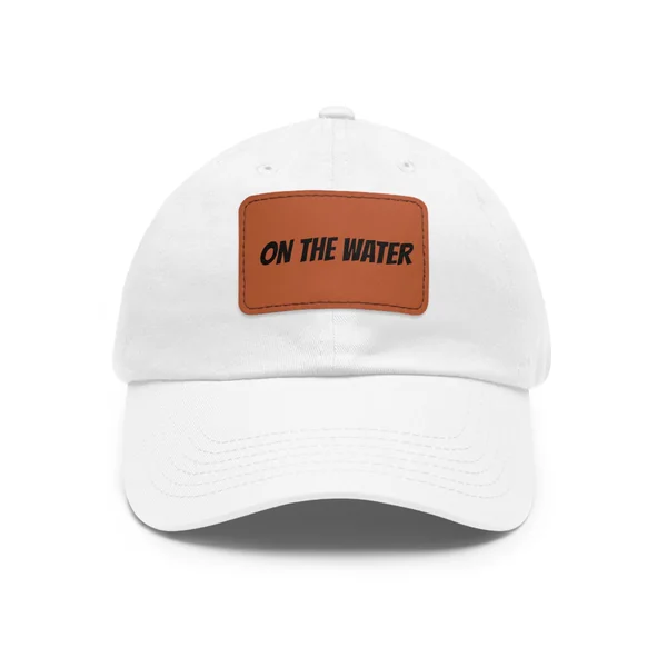 On the Water Hat with Leather Patch