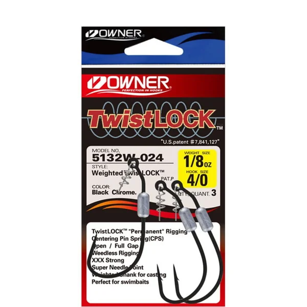 Owner 5132W Weighted Twistlock