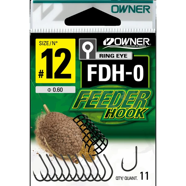 Owner FDH-0 Carp Down Eyed Specimen Hook