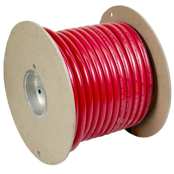 Pacer Red 6 AWG Battery Cable -100'